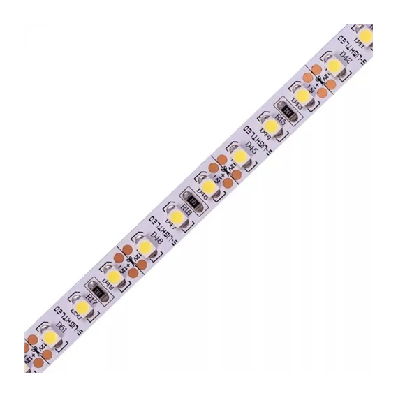Led szalag 9,6W 12V 3000K 600Lm/m 120led/m IP20 (SL-3528WN-120-3000) 