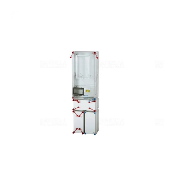 Hensel Basic HB3000F-U 1 vagy 3 fázisú mérő számára, földkábeles csatlakozás, 63A mindennapszaki