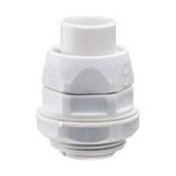 Tömszelence d10mm-Diflex csőhöz UV-álló 12,5mm-átmérő PG7 egyenes IP54 szürke DF GEWISS (DX54410)