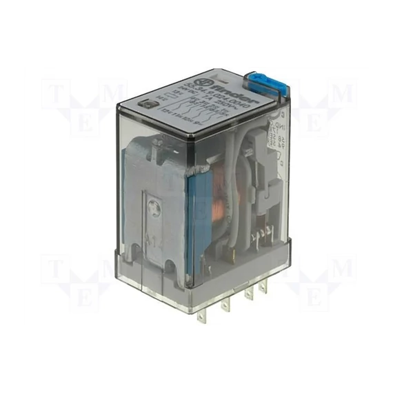 Relé Finder 24V DC 4morse 24V DC 7A (55.34.9.024.0040)