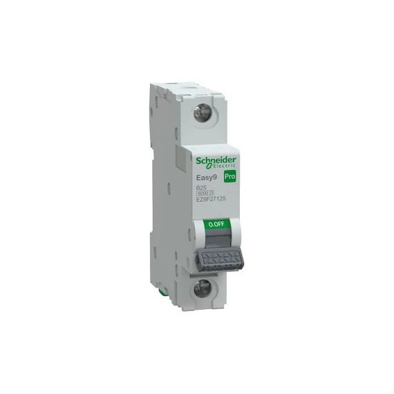 EASY9 PRO Kismegszakító 1B 25A 6kA Schneider (EZ9F27125)