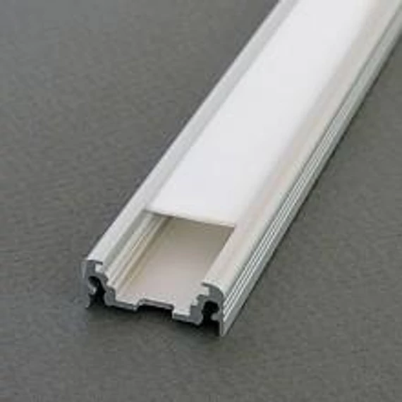 Led szalaghoz alu profil Surface14 fedél víztiszta 2fm/szál