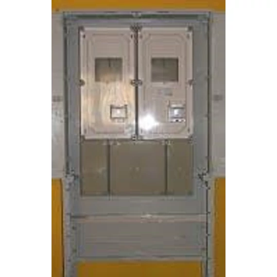PVT 800x1770x250mm 3ÁVFm-AM EON fogyasztásmérő szekrény szabadtéri földbe ásható üres 