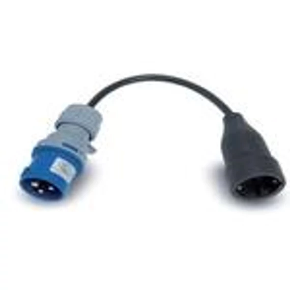 Ipari-háztartási átalakító 16A/250V IP40 1 IP be, 3 HT ki (13000)