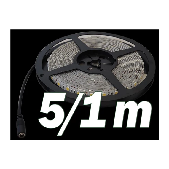 LED szalag 9,6W 960lm SMD2835 60LED/m IP20 4000K (LED-SZH-96-NW)