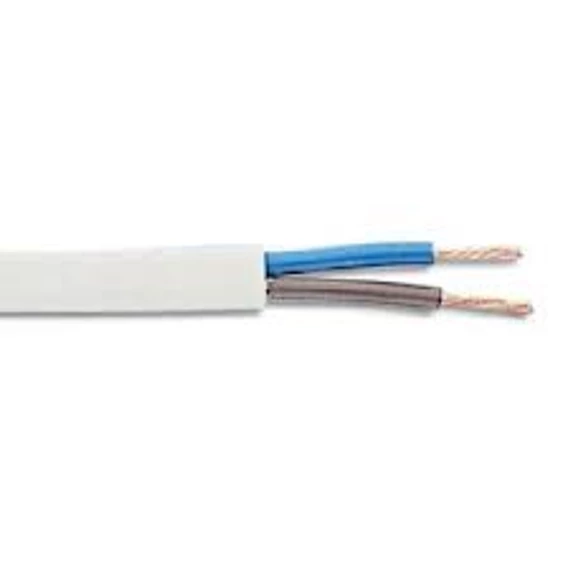 MTL 2x0,75 mm2 fehér H03VVH2-F2x0,75