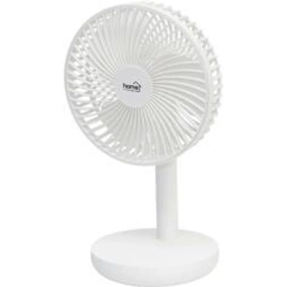Ventilátor asztali akkumlátoros 14cm fehér (TF 14B)