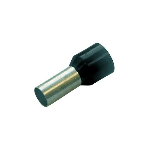 Haupa szig.érvéghüv. 6mm2 fek. (270738)