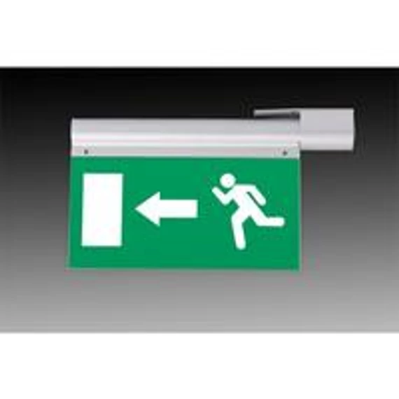 Kijáratmutató Led 1W állandó 3h kétoldalas oldalra mutató piktogrammal (MLXJM296LED-O/Z)(HL0011598)