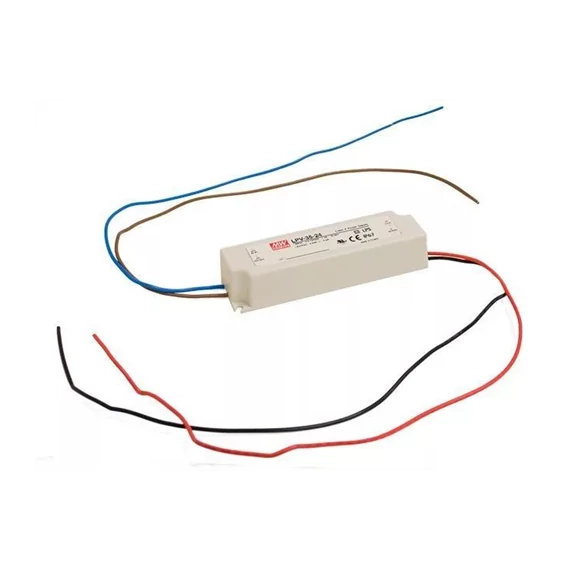 Led trafó 24V DC 35W Mean Well IP67  (LPV-35-24)