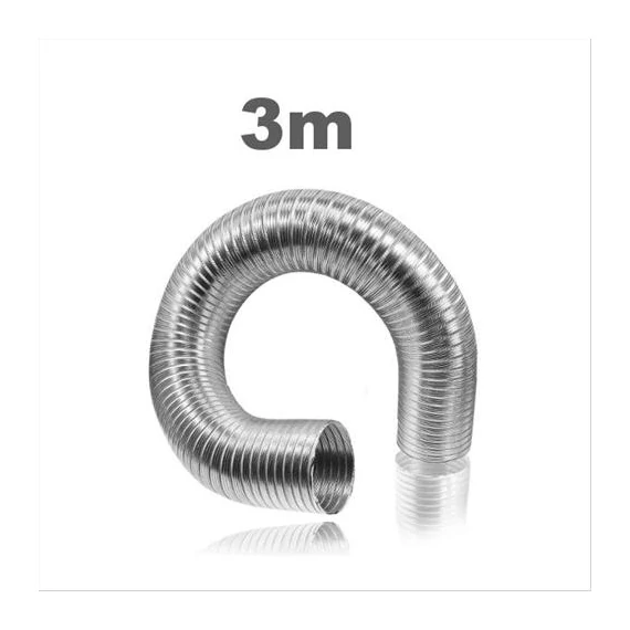 Ventilátor flex cső alu 2,7m/150