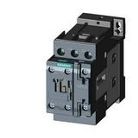 Siemens mágneskapcs. 11kW/400VAC-3 3Z 24VDC 1z 1ny csavaros 40A/AC-1/400V SIRIUS 
