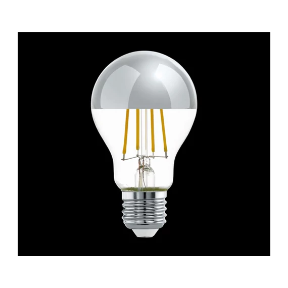 LED izzó E27-LED-A60 806 lm 2700 K króm tükrös fényforrás  (110029) EGLO 
