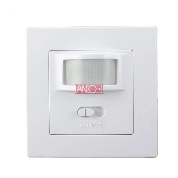 Sülly. fali mozgásérzékelő 160fokos, 9m, IP20,500W, fehér 2vezeték (321138)