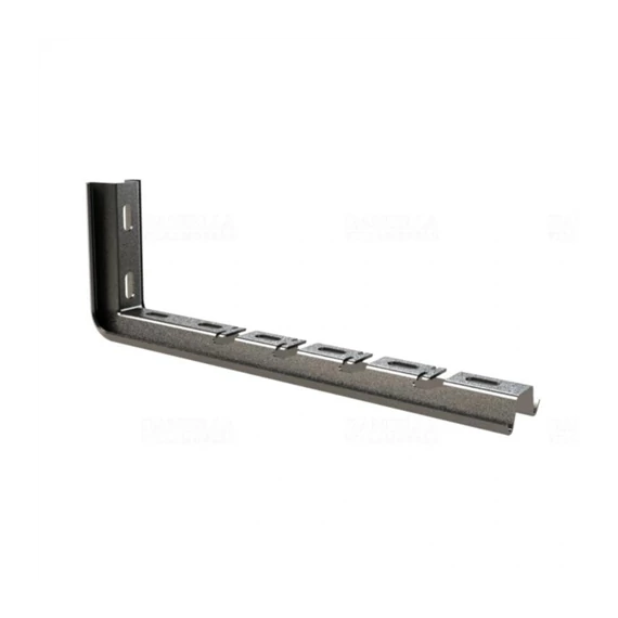 Basor 2/7232 fali Konzol 200-250mm (univerzális) könnyű terhelésre perforált és rácsos kábeltálcákhoz