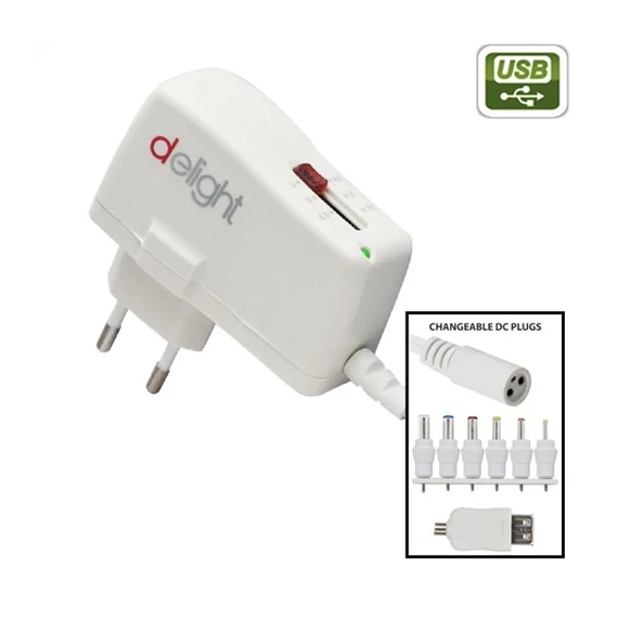Adapter kapcsoló üzemű 2500mA (55021)