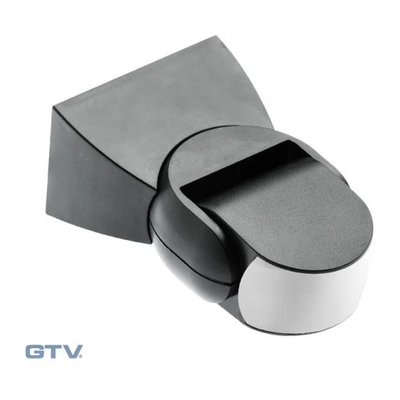 Mozgásérzékelő mikrohullámú szenzorral 180°, 1200W, fekete (CM-9) (GTV-AE-CM9000-10)