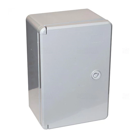 Stilo Műanyag elosztószekrény 350x250x150mm, IP65, ABS, fém szerelőlappal (STI1701)