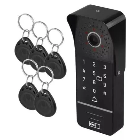 EMOS Ajtóra szerelhető színes kameraegység EM-10AHD KEY-1 (H3019)
