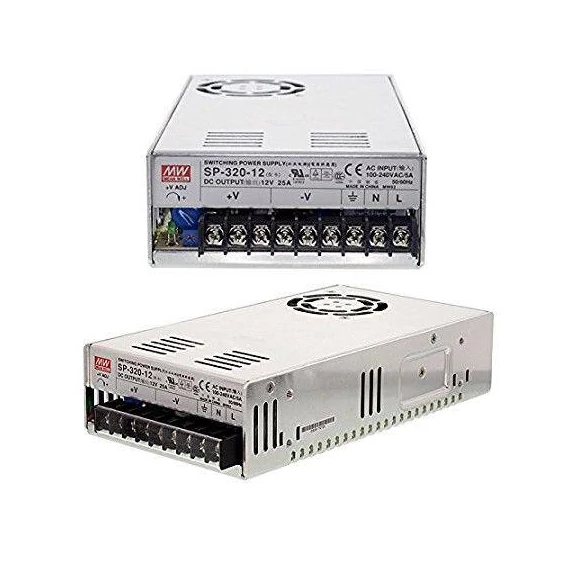 Tápegység imp.300W 12VDC MEAN WELL RSP-320-12