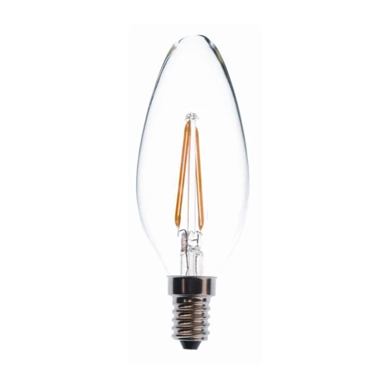 Led gyertya izzó E14 2W átlátszó (COGC372W)