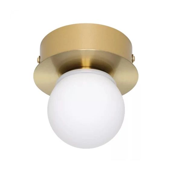 LED Fali/meny. 3,3W 3000K IP44 sárgaréz/fehér Mosiano (900658)