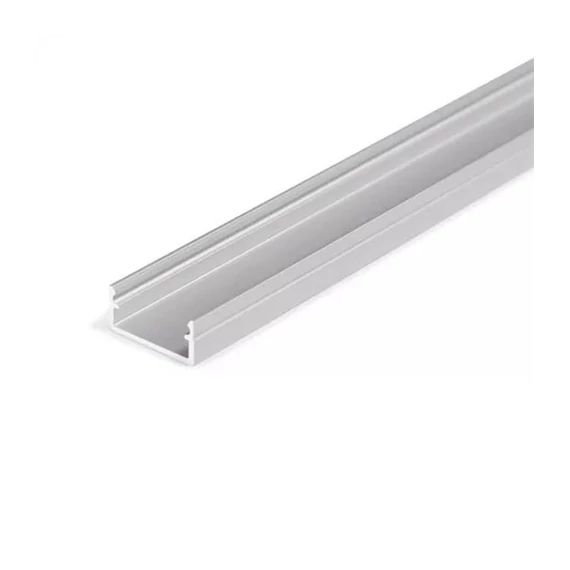 Led szalaghoz alu profil Begton12 eloxált 2m/szál (C7020020)