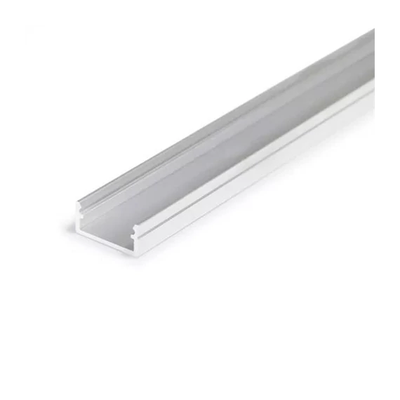 Led szalaghoz alu profil Begton12 eloxált 2m/szál (C7020020)