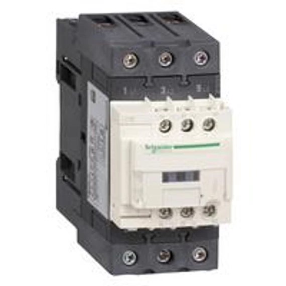 Mágneskapcsoló 3P LC1-D 50A/22kW 3-Z 230V AC 1z+1ny (22kW/400VAC-3) rugószorításos TeSys (LC1D50AP5)