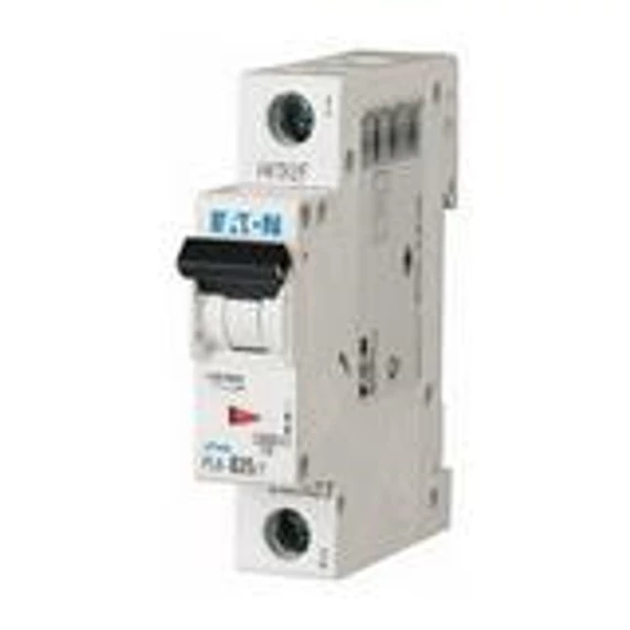 EATON kismegszak. 1P 25A C-jelleg 230V AC 6kA/60898 PL6-C25/1 EATON (286535)