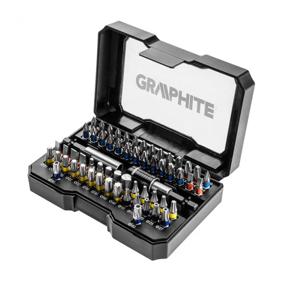 Behajtótüske készlet Graphite 60 részes  (56H600)