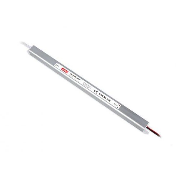 Tápegység 60W 12V 5A IP67 LED Jinbo ultra slim (JLV-12060KP) 