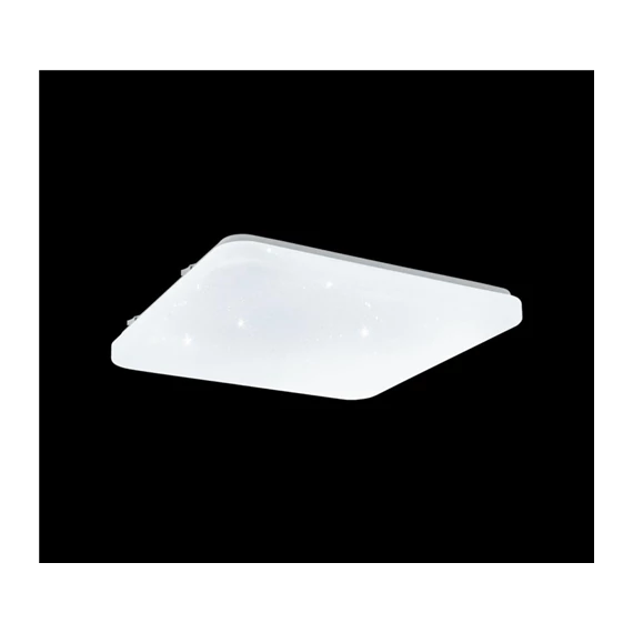 Menny LED 17,3W 33x33cm fehér/kris. 4000K 1600lm Frania-S (33608) 