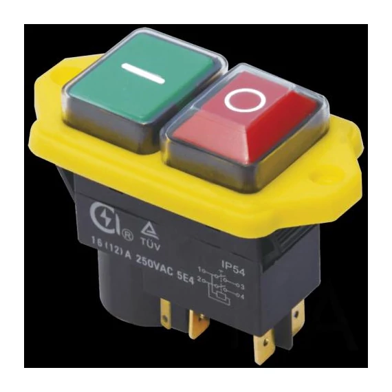 Biztonsági kapcsoló 6PIN, 400 VAC, 8A/AC3, IP54 (SSTM-326)