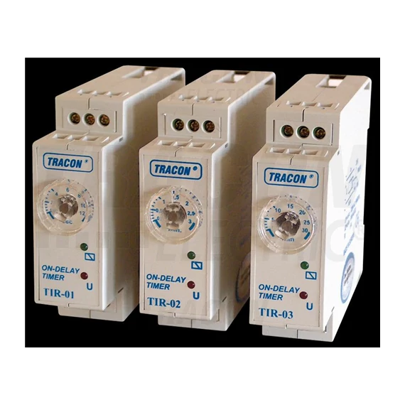 Időrelé egyfunkciós 1-12s,5A/250V,AC ( TIR-01 )