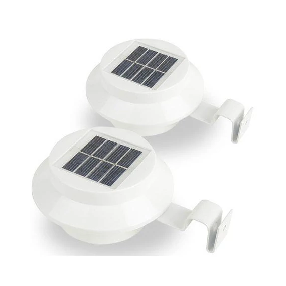 Solar lámpa falra- ereszre szerelhető