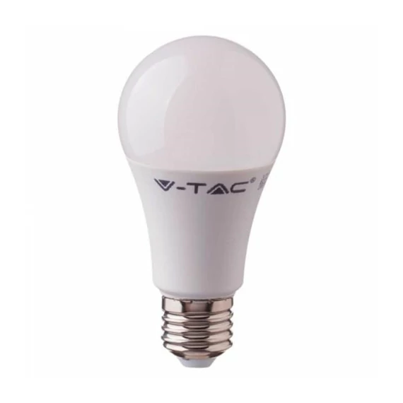 LED izzó 9W E27 4000K mozgásérzékelős alkonykapcsolós (SKU-2761) V-TAC