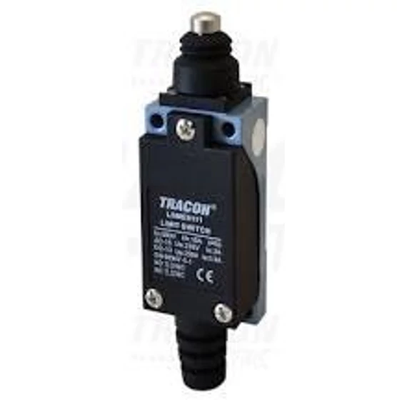 Végálláskapcsoló kúpos-ütközős 1×NO+1×NC, 5A/250V AC, IP65 (LSME8111)