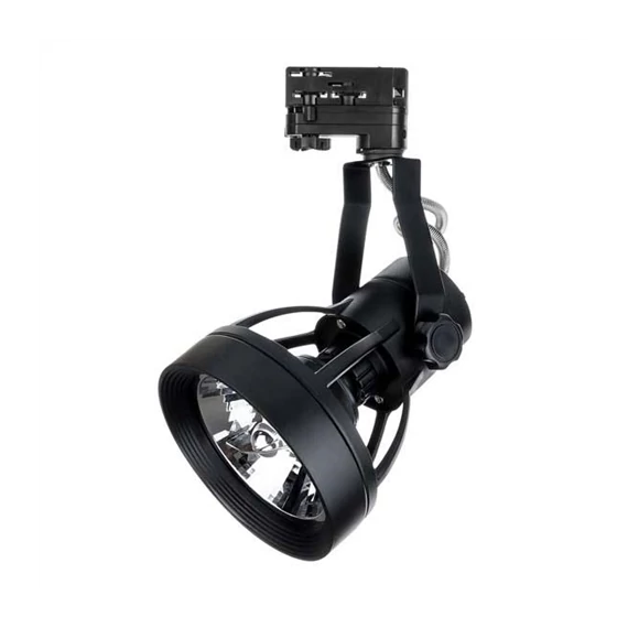 Sínre lámpa MADARA GU10 fAR111/PAR30 fekete 