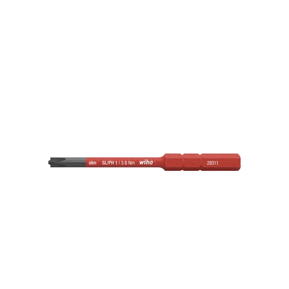 WIHA bitfej 1000V Vario lapos SL/PH1 75mm  (34587)
