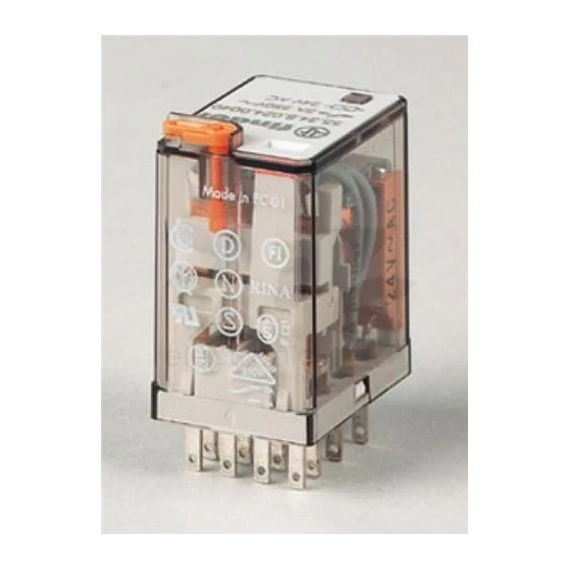 Relé Finder 4M 24V AC 7A (55.34.8.024.0040)
