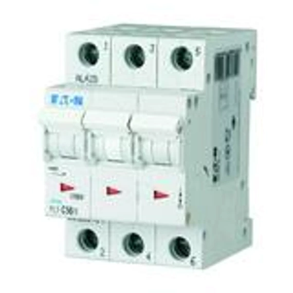 EATON kismegszak. 3P 50A C 10kA PL7-C50/3 (263414)