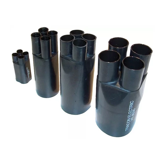 Zsugor végelzáró 3-erű kábelhez gyantás, 3×2,5-3×10mm2  (VE3259)