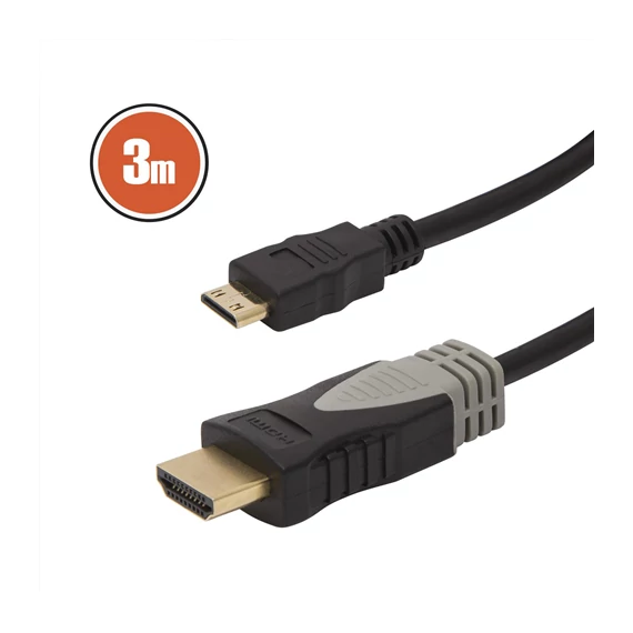 HDMI-miniHDMI kábel 3m 