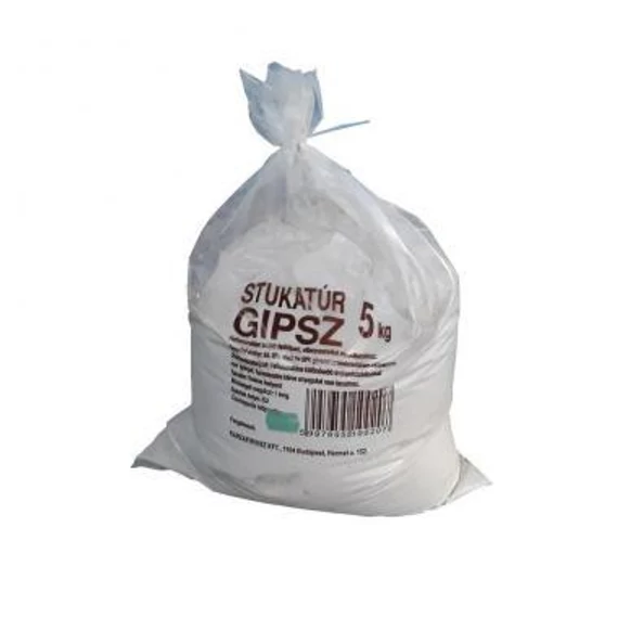 Gipsz  5 kg/zsák