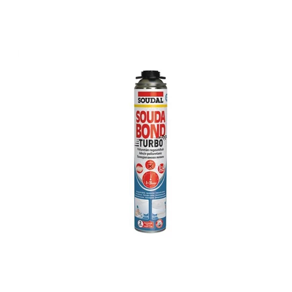 SOUDAL ragasztóhab Soudabond Turbo 750ml (153084)