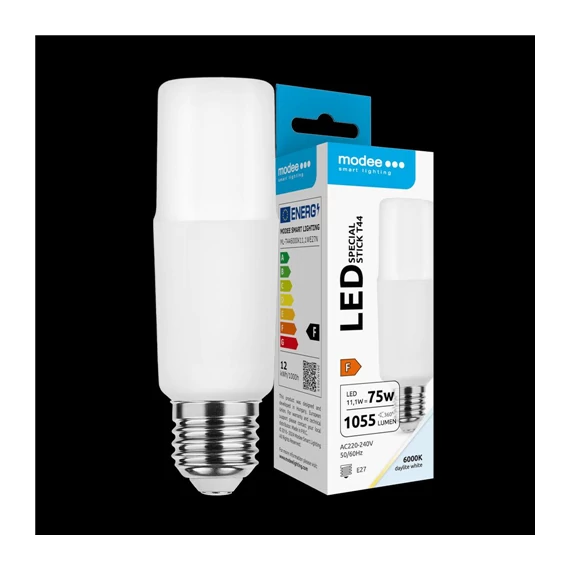 LED izzó Modee Lighting LED Special Stick T44 11,1W E27 200° 6000K (1055 lumen)(ML-T446000K11,1WE27N)