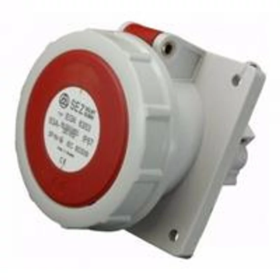 SEZ IEGN6353 Ipari csatlakozó DAFB-634 5P 63A IP67 beépíthető dugalj (103408)(SEZ1000488300)