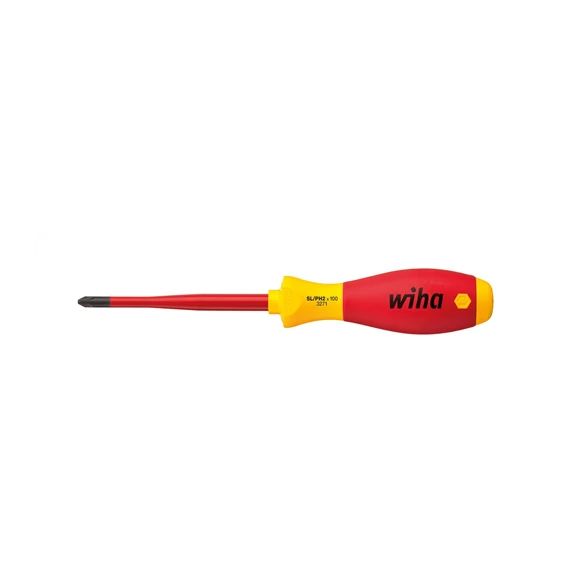 WIHA csavarhúzó Slim Fix SoftFinish 1000V 80mm (35502)