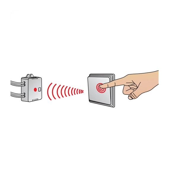Smart Wi-Fi-s videó kaputelefon - akkumulátoros, 12V - MicroSD, FHD, PIR - fekete (55387BK)